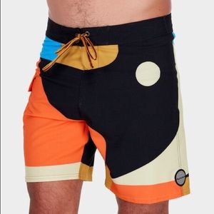 Billabong Multicolor Board Shorts - 34